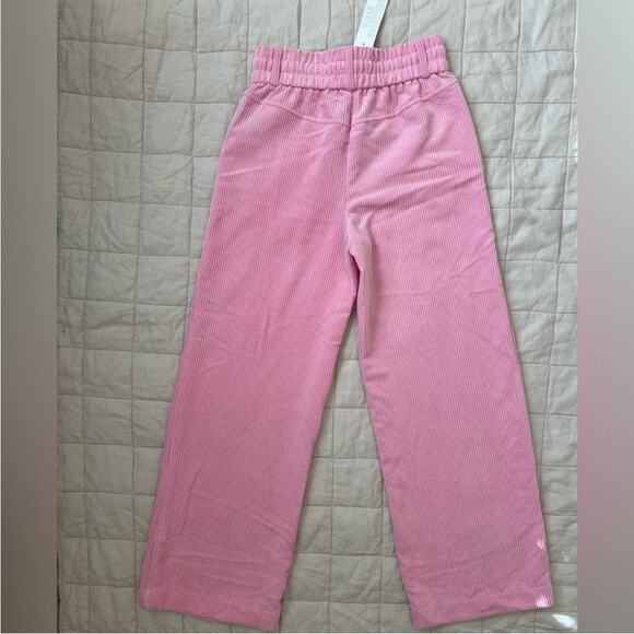 NWT BDG Jessie Pink Corduroy Pull-On High Rise Wide Leg Pants - S - Picture 4 of 11